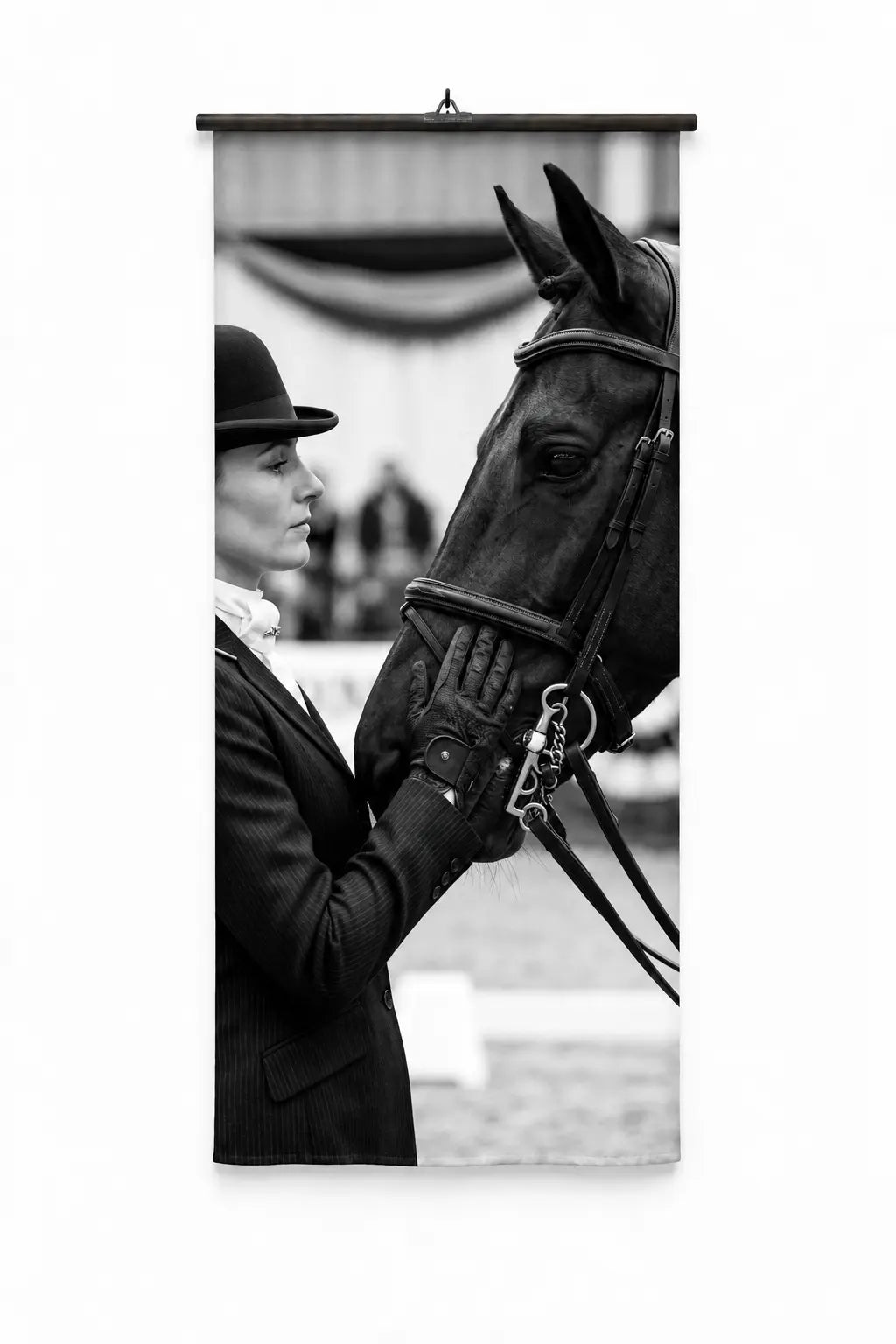 Banner Cavalière & horse | 75 x 180 cm