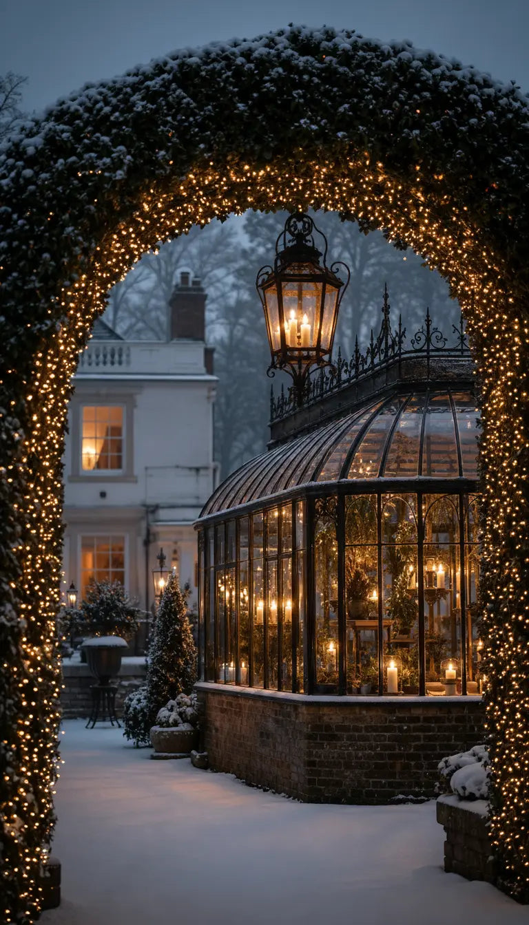 Banner Christmas garden | 75 x 180 cm