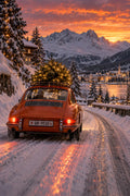 Banner Christmas on the way | 75 x 180 cm