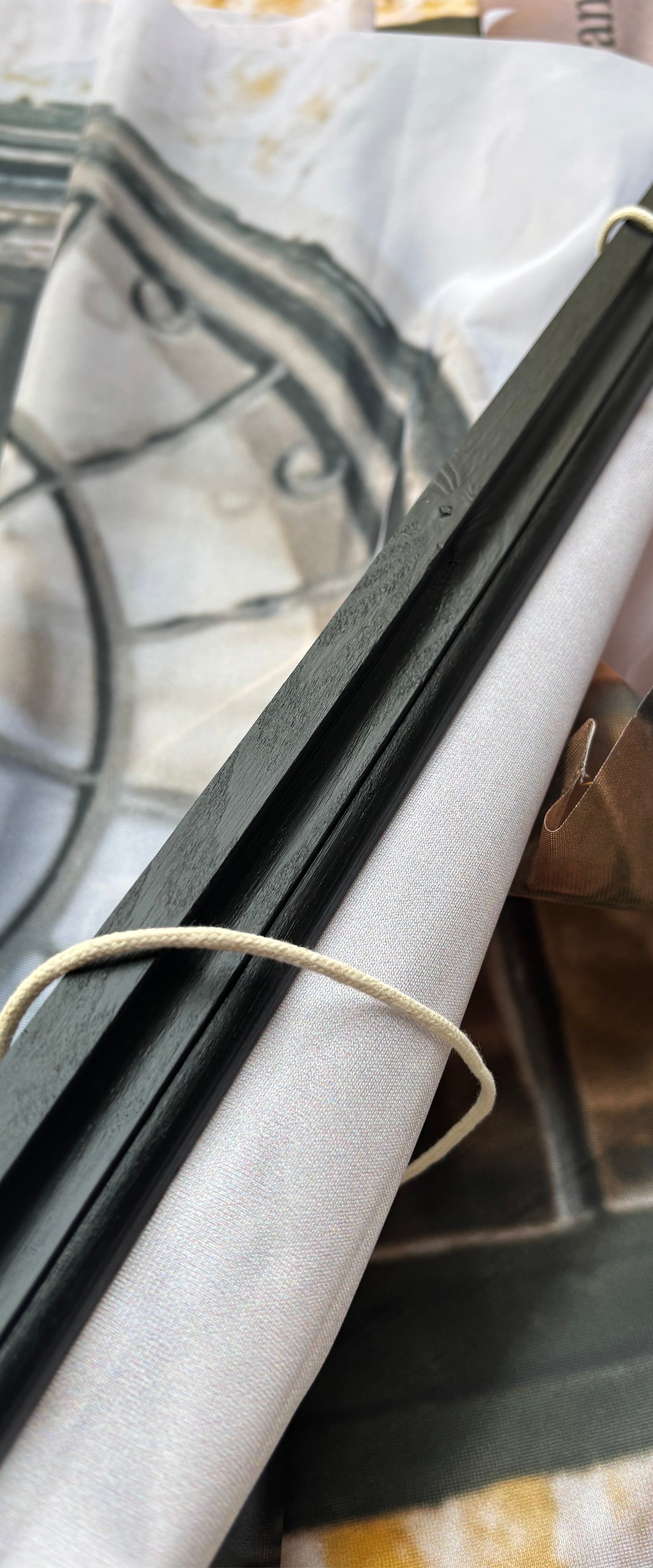 Système de suspension avec corde de qualité - Banner Oies fanchon